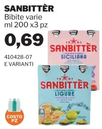Sanbitter bibite varie