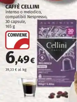 Ipercoop Caffè Cellini offerta