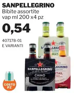 GrosMarket Sanpellegrino bibite assortite offerta