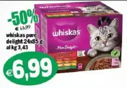 Il Castoro Supermercati whiskas pure delight offerta