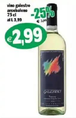Il Castoro Supermercati Vino Galestro offerta