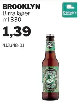 GrosMarket Brooklyn Birra lager offerta
