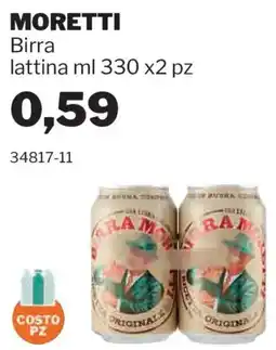 GrosMarket Moretti Birra offerta