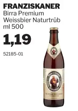 GrosMarket Franziskaner Birra Premium Weissbier Naturtrüb offerta