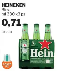 GrosMarket Birra Heineken offerta
