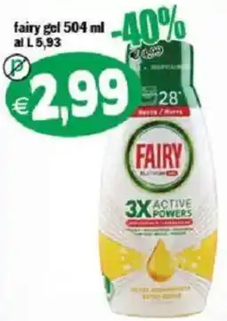 Il Castoro Supermercati Fairy gel offerta