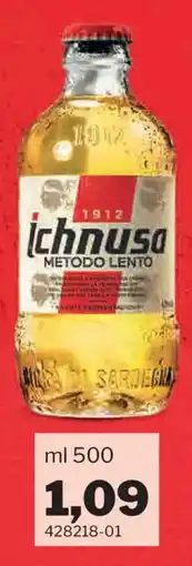 GrosMarket Ichnusa metodo lento offerta