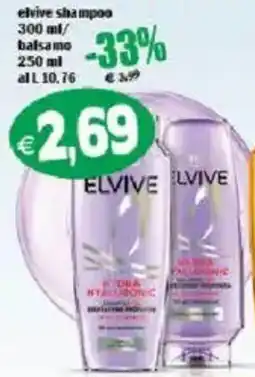 Il Castoro Supermercati Elvive shampoo offerta