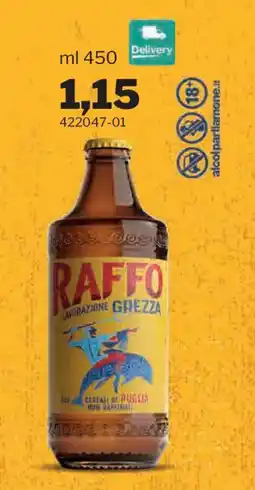 GrosMarket Raffo lavorazione grezza offerta