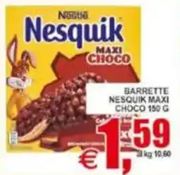 Pewex Barrette Nesquik Maxi Choco offerta