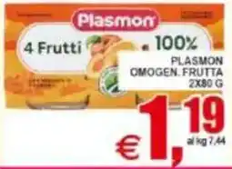 Pewex Plasmon Omogen. Frutta offerta