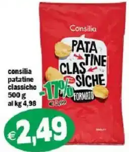 Il Castoro Supermercati Consilia patatine classiche offerta