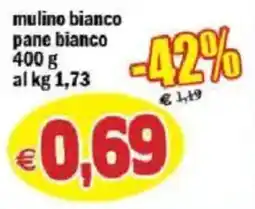 Il Castoro Supermercati mulino bianco pane bianco offerta