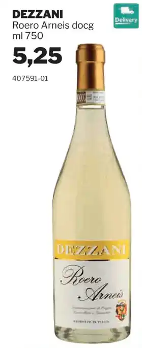 GrosMarket Dezzani Roero Arneis docg offerta