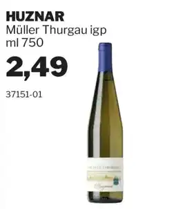 GrosMarket Huznar Müller Thurgau igp offerta