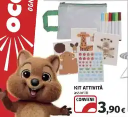 Ipercoop Kit attività assortiti offerta