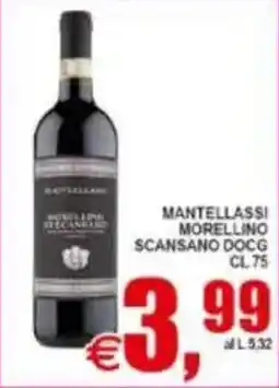 Pewex Mantellassi Morellino Scansano DOCG offerta