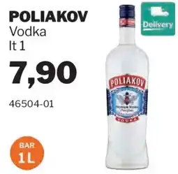 GrosMarket Vodka Poliakov offerta