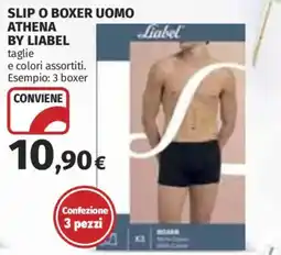 Ipercoop Slip o boxer uomo Athena by Liabel offerta