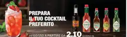 GrosMarket Cocktail con Tabasco e Lea Perrins offerta