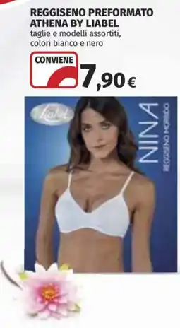 Ipercoop Reggiseno preformato Athena by Liabel offerta