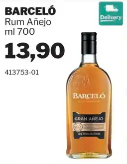 GrosMarket Barceló rum añejo offerta