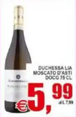 Pewex Duchessa Lia Moscato d'Asti DOCG offerta