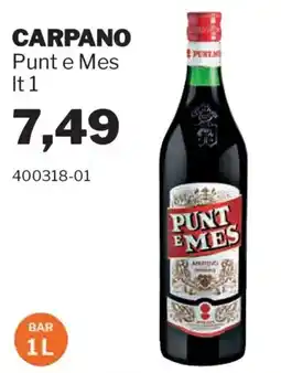 GrosMarket Carpano Punt e Mes offerta
