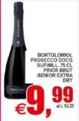 Pewex Bortolomiol Prosecco DOCG offerta