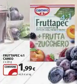 Ipercoop Fruttapec 4:1 Cameo offerta
