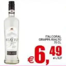 Pewex Grappa Rialto offerta