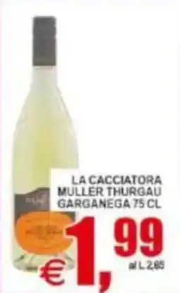 Pewex La Cacciatore Muller Thurgau Garganega offerta