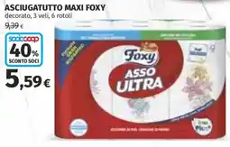 Ipercoop Asciugatutto Maxi Foxy offerta