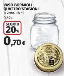 Ipercoop Vaso Bormioli Quattro Stagioni offerta