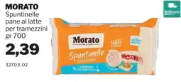 GrosMarket Morato Spuntinelle pane al latte offerta