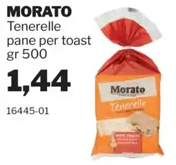 GrosMarket Morato Tenerelle pane per toast offerta