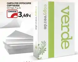 Ipercoop Carta per fotocopie copyverde offerta