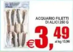 Pewex Acquario filetti di alici offerta