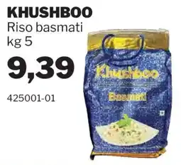 GrosMarket Riso basmati Khushboo offerta