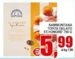 Pewex Sammontana torta gelato St.Honore offerta