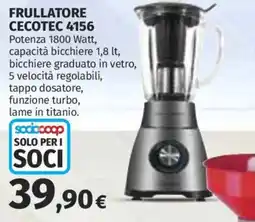 Ipercoop Frullatore Cecotec 4156 offerta