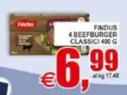 Pewex Findus 4 Beefburger Classici offerta
