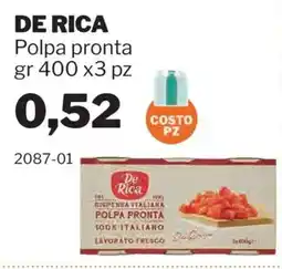 GrosMarket Polpa pronta De Rica offerta