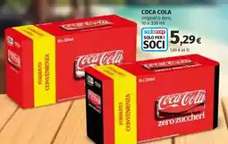 Ipercoop Coca Cola Original o Zero offerta