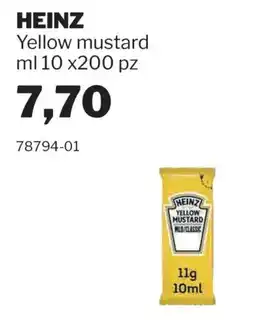 GrosMarket Heinz yellow mustard offerta