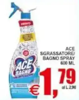 Pewex Ace bagno sgrassatore offerta