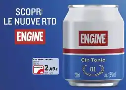 Ipercoop Gin Tonic Engine offerta