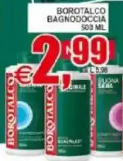 Pewex Borotalco Bagnodoccia offerta