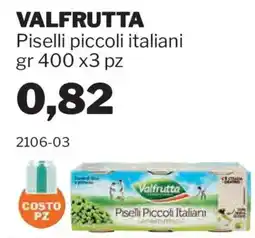 GrosMarket Valfrutta Piselli Piccoli Italiani offerta