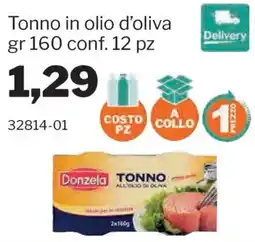 GrosMarket Tonno Donzela all'olio di oliva offerta